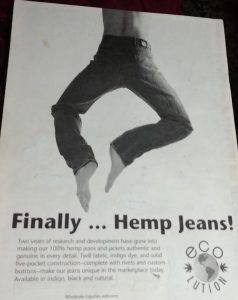 Ecolution hemp jeans